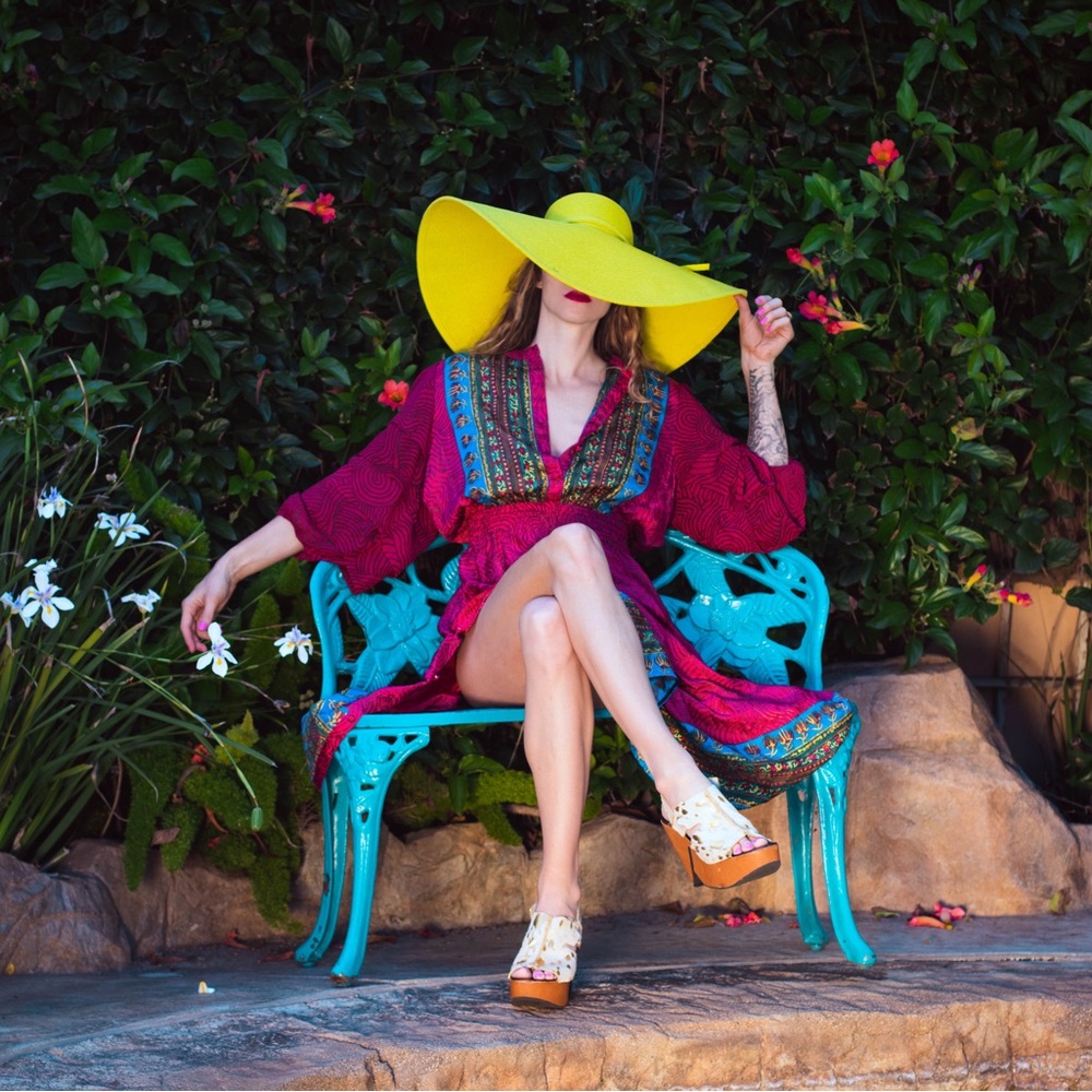 Vintage Spanish style Diane Freis Dress